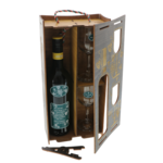 Set cadou Momentul Potrivit vin personalizat si pahare cutie lemn 6