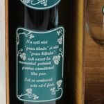 Set cadou Momentul Potrivit vin personalizat si pahare cutie lemn 8