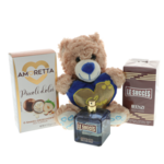 Men’s Gift Set with Perfume, Teddy Bear and Chocolates – Elegant and Romantic Gift for Him 2