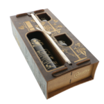 Doctor Gift Set with Personalized Wine and Glasses – Elegant Wooden Gift Box 3