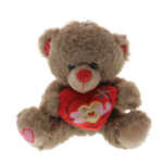 Personalized gift set picture and message with brown teddy bear 7