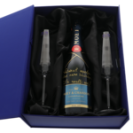 Set Cadou Șampanie Moët & Chandon Nectar Impérial Personalizat cu Pahare din Cristal 4