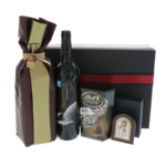 Holy Family gift set with cozonac wine and chocolate 3