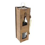 Gift Set – Personalized Wine Bottle in Walnut Wood Box 4