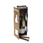 Gift Set – Personalized Wine Bottle in Walnut Wood Box 6