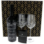 Gift set bottle and crystal glasses Dreams 1