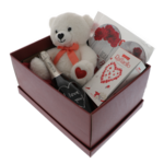 Rose Mary with teddy bear gift set 2