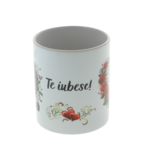 Set cadou Valentine's cu Cană Personalizată, Ursuleț roșu și Praline 5