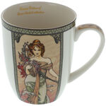 Set of Mucha mugs 4 seasons 3