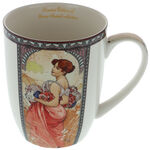 Set of Mucha mugs 4 seasons 4