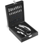 Wine set with chess game 2