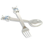 Baby bear spoon and fork set 4