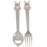 Baby bear spoon and fork set 7