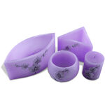 Candleholders violet 1