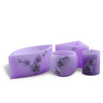 Candleholders violet 2