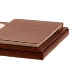 Brown Leather Desk Set 9