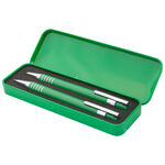 Sheridan Green Pen and Mechanical Pencil Set 1