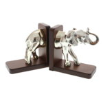 Set Suport carte elefant argintiu 16cm 3