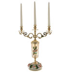 Candlestick 3 Arms Luxurious Bouquet 4