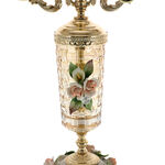 Candlestick 3 Arms Luxurious Bouquet 6