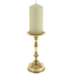 Golden Metal Candlestick for Thick Candle 2