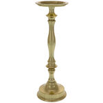 Golden metallic candlestick 32 cm 1