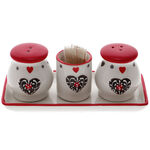 Kitchen set  salt and pepper holder 2