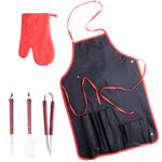 Apron with barbecue pieces 3