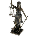 Justice statuette 20 cm