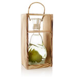 Decorative bottle with pear 2