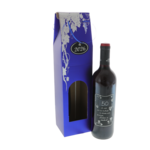 Sticlă de vin personalizată Sunt Modest 750 ml în cutie 6