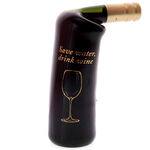 Bent Wine Bottle: Save Water 1