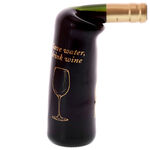 Bent Wine Bottle: Save Water 2