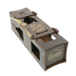Sticla personalizata cu urare in cutie lemn wenge 5