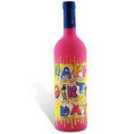 Sticlă de Vin Personalizată Happy Birthday 4