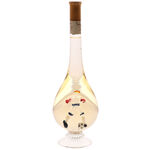 Decorative wine bottle footballer 1