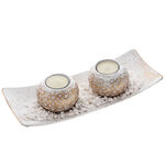 Support 2 Gold Globe Candles 1