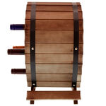 Barrel-shaped wine holder 4