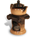 Aromatherapy holder teapot with column 4