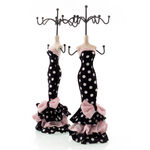 Jewllery Holder Black/Pink Manechin 1