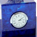 Desk stand with clock Highclass blue lion 7