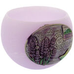 Lavender Candle Holder 1