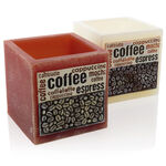 Square Coffee Candle Holder 1