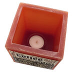 Square Coffee Candle Holder 4