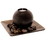 Tree of life bronz candle holder 3