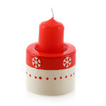 Red Candle Holder 3