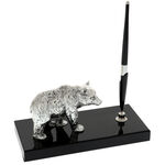 Highclass Silver Bear office pen holder 1