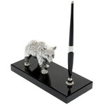 Highclass Silver Bear office pen holder 4