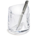 Desk transparent pen holder 1