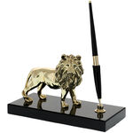 Highclass Lion Golden pen holder 1